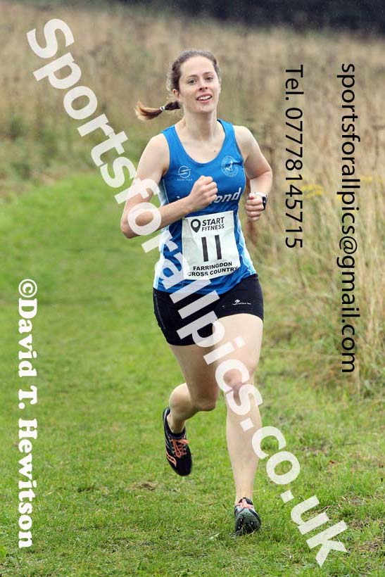 Senior Womens relay, 2021 Farringdon Open Cross Country, Sunderland . Photo: David T. Hewitson/Sports for All Pics